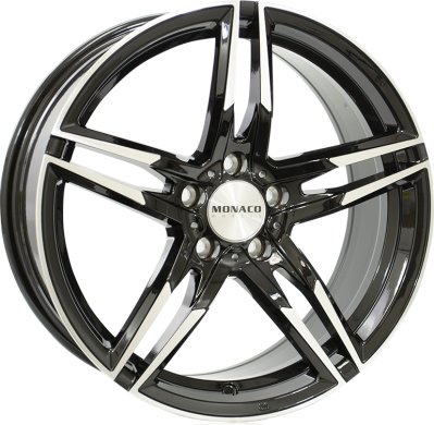Monaco Grand Prix Black/Pol 8x18" 5x112 et45
