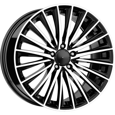 Acc Vision black polished 8,5x20" 5x112 et40 tai et45 66,6