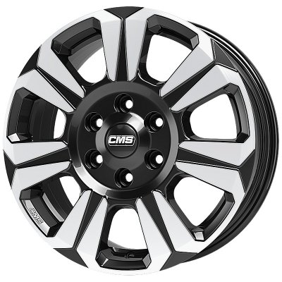 CMS C31 6,5x16" 6x120 et50 Kantavuus 1150kg. VW T7, Ford Transit