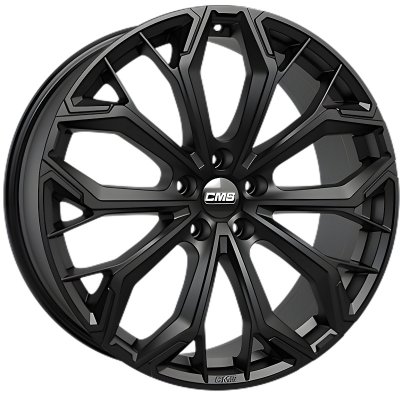 CMS C37 Mattblack 8x19" 5x112 et39,1 66,5mm