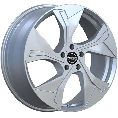 MegaWheels TritonSilver 7,5x17" 5x108 et50,5 63,3