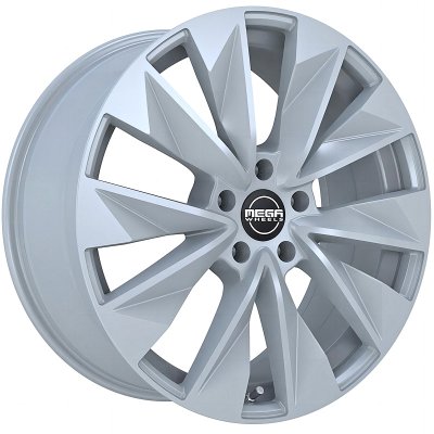 MegaWheels Zenith Silver 8x19+9x19 5x108 et50/53