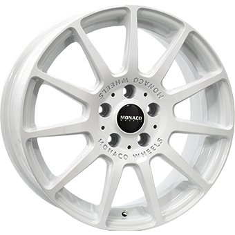 Monaco Rallye White 7x17" 5x100 et35