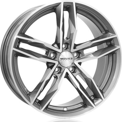 Monaco RR8M Anthracite/Pol 8x18" 5x112 et45 kr.66,5