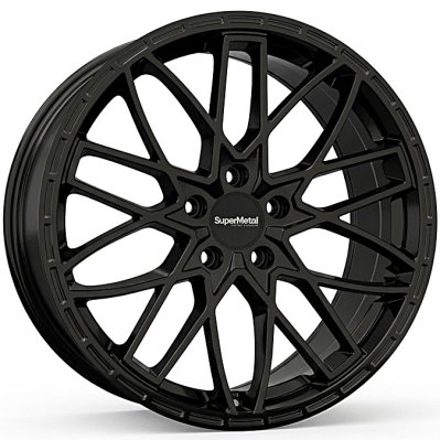 SuperMetal Vane Black 9x20" 5x120 et45 1050kg. VW Transporter T6, T5
