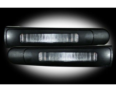 Ovenkahvasarja LED sivuvalolla 2-oviset