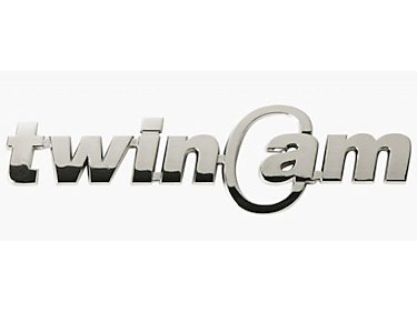 TwinCam  logo-tarra kromi