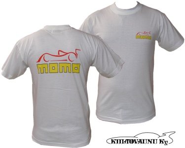 T-paita Momo valkoinen