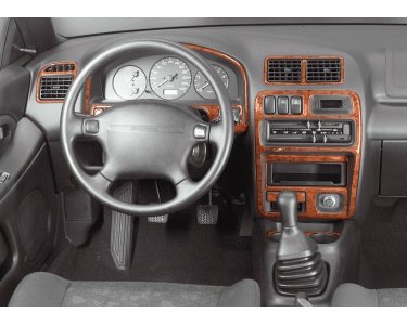 Paneelisarja Mazda 323F 97-98 alumiini-look