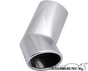 Ulostulo Renault Clio 98-> ovaali 70x89mm