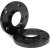 Spacer 15mm 5x112 66,5mm musta