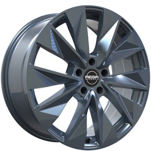 MegaWheels Zenith Anthracite 8x19+9x19 5x108 et50/53