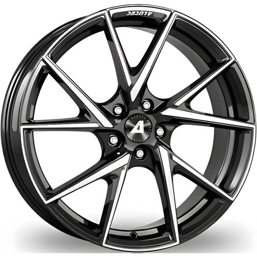 Alutec ADX.01 black polish 7x17\" 5x114,3 et40