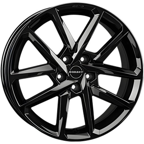 Borbet N Gloss Black 8x19\" 5x108 et45 72,5