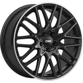 CMS C25 Diamond Rim Black Gloss 8,5x19\" 5x108 et50 63,4mm