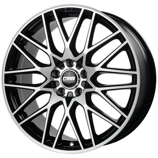 CMS C25 diamond black gloss 9x20\" 5x108 et48 63,4