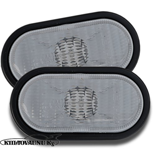 Sivuvilkku Renault Clio, Twingo valkoinen