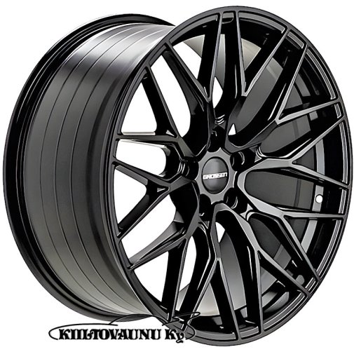 Grossen 10 Gloss black 9x20\" 5x108 et45