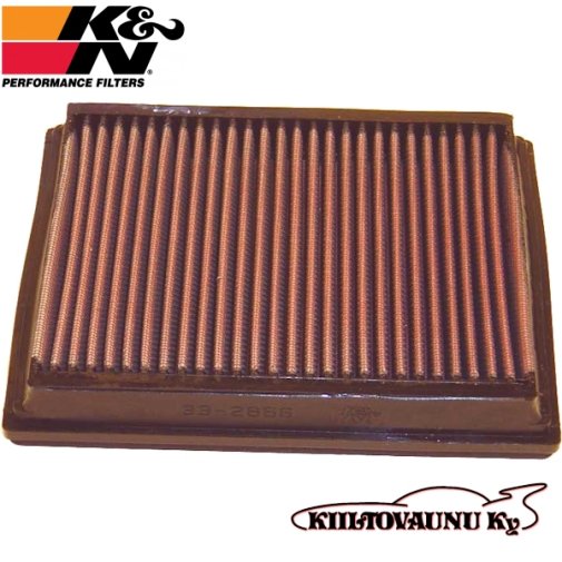 K&N paneelisuodatin 33-2866