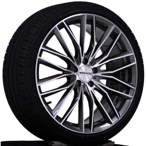 Monaco GP2 8,5x20\" 5x108et45 Landsail RapidDragon 245/40R20 renkailla
