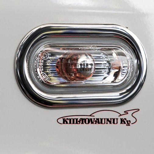 Sivuvilkun kromikehys VW Seat Ford
