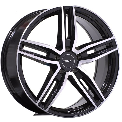 Romac Venom black polish 8,5x20\" 5x120 et38