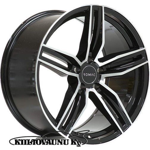 Romac Venom black polish 8,5x19\" 5x108 et45