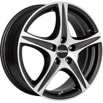 Ronal R56 Black/Pol 8x18\" 5x112 et30 kr.66,5