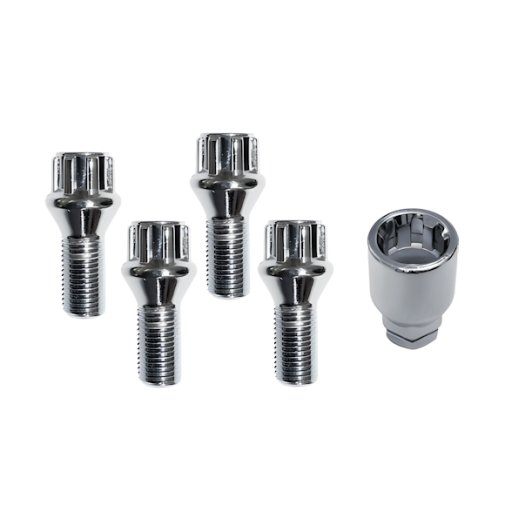 Lukkopulttisarja 12x1,50 28mm 60° suorakartio