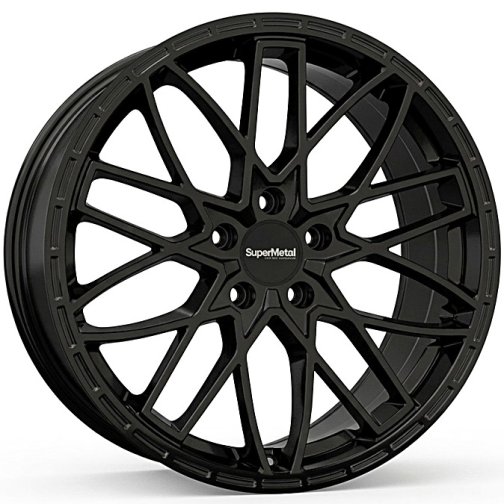 SuperMetal Vane Black 8x20\" 5x120 et55 850kg. VW Multivan T7