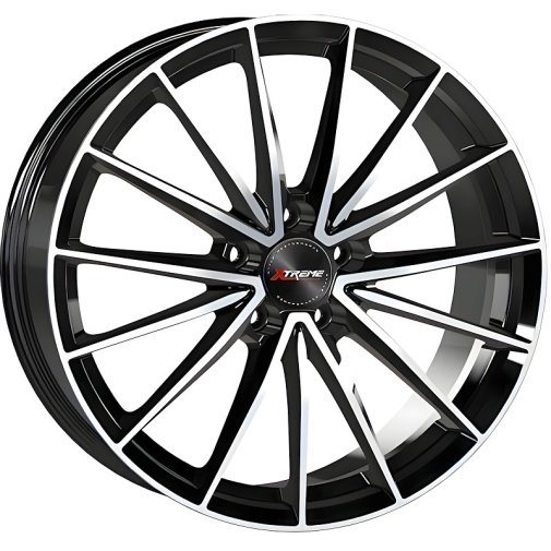 Xtreme RX16 Black Diamond polish 8x18\" 5x114,3 et34 kr.64,1 Tesla 3