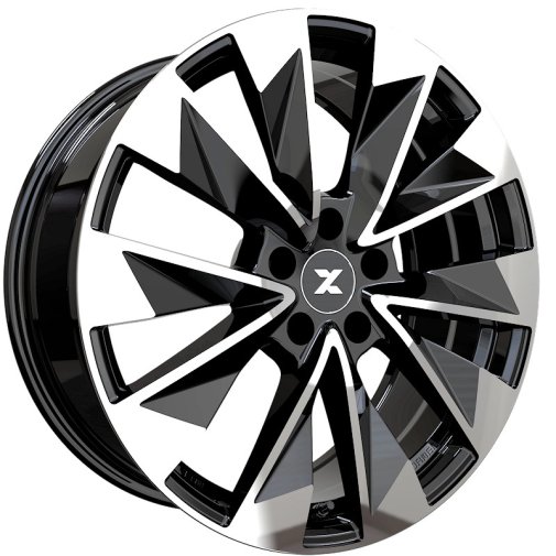ZagaWheels Loki Black/Polish 8x20 5x108 et47