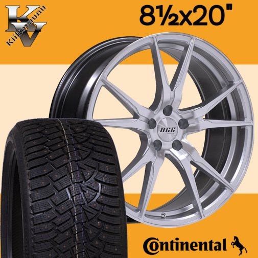 ACC Sabre HS 8,5x20\" 5x108/45 Continental IceContact2 255/35R20 nastat