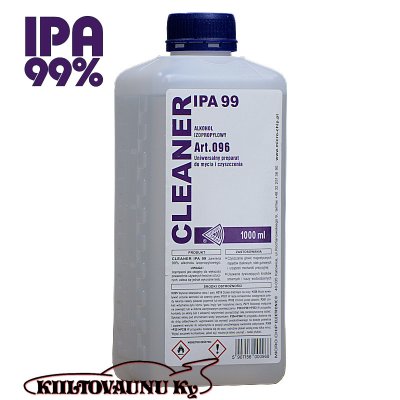 IPA Isopropanoli 99% 1L Viimeistelypuhdistusaine