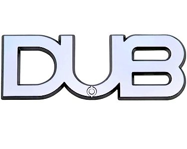 DUB-logo-tarra kromi