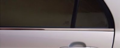 Ikkunan 4-osainen koristelistasarja Toyota Corolla 07-