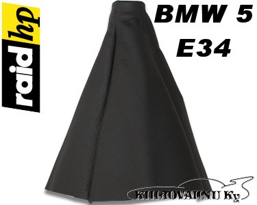 Vaihdekepin nahkapussi musta BMW 500 5H E34